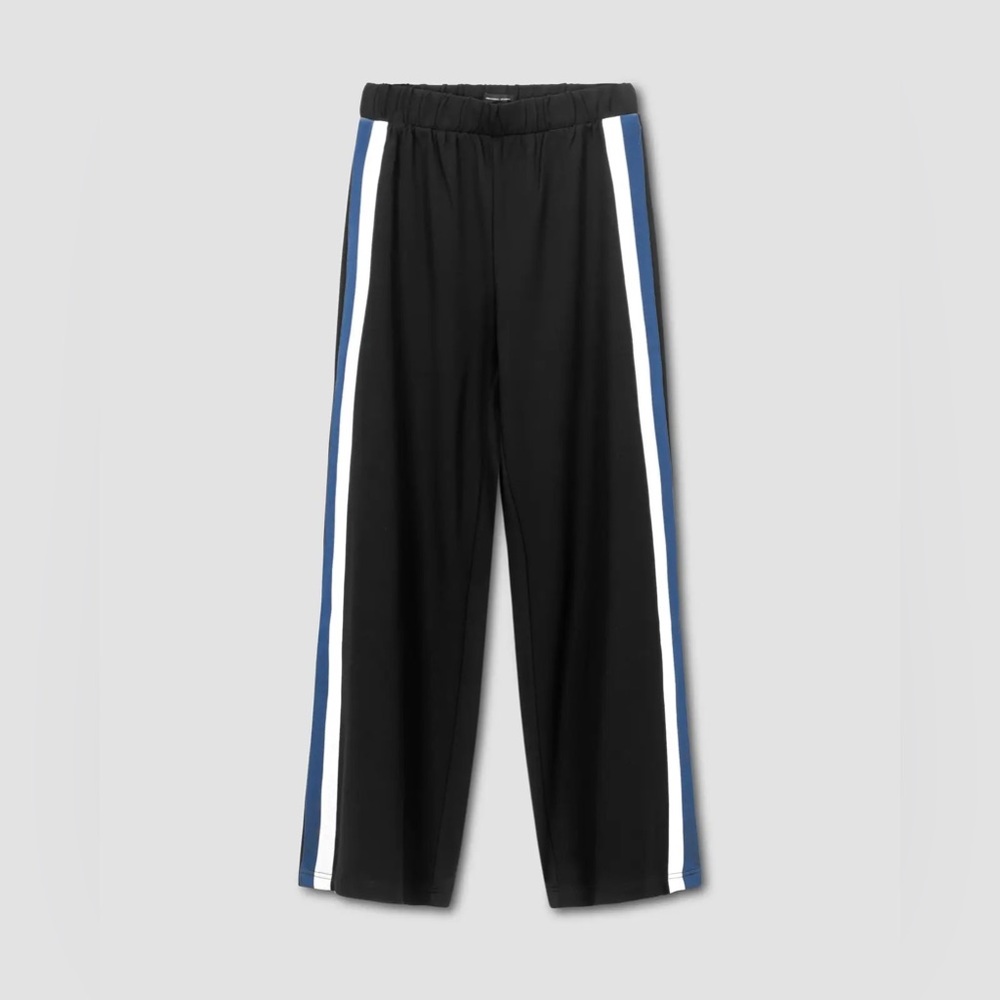 Stephanie Wide Leg Stripe Pants - size M